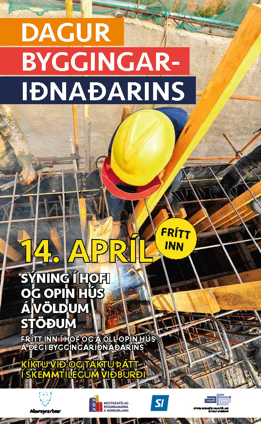 Dagur byggingariðnaðarins í Hofi 14. apríl