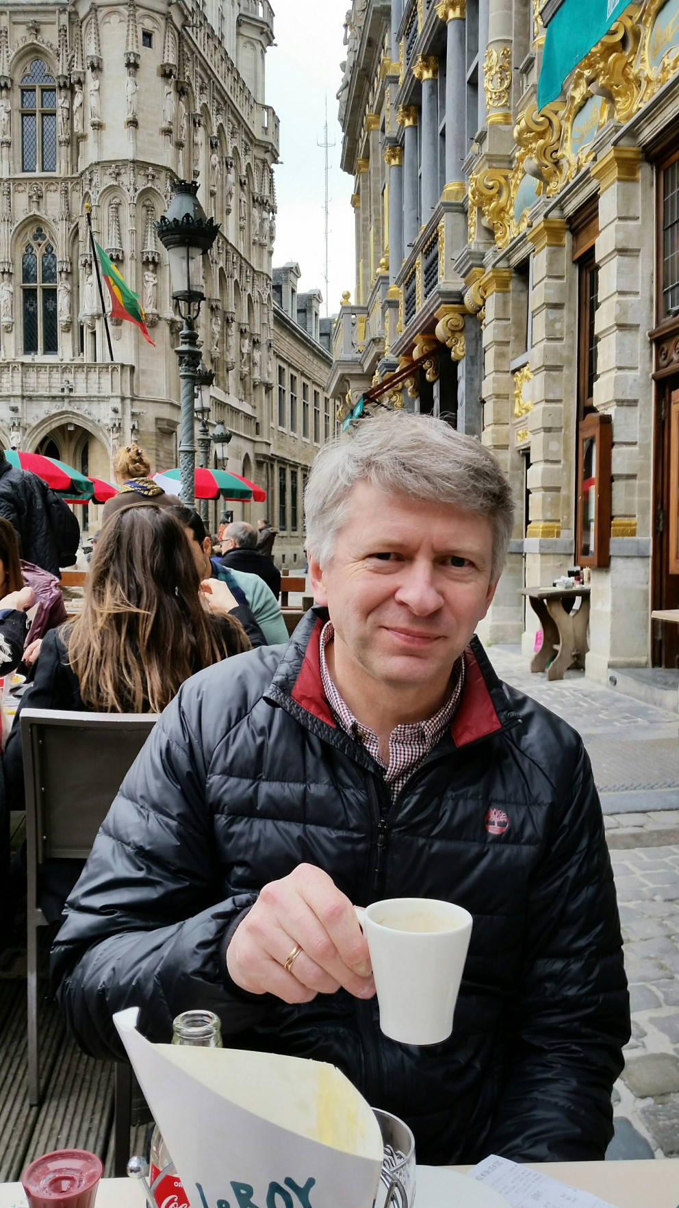 Íslenskur embættismaður á ferð í Brussel