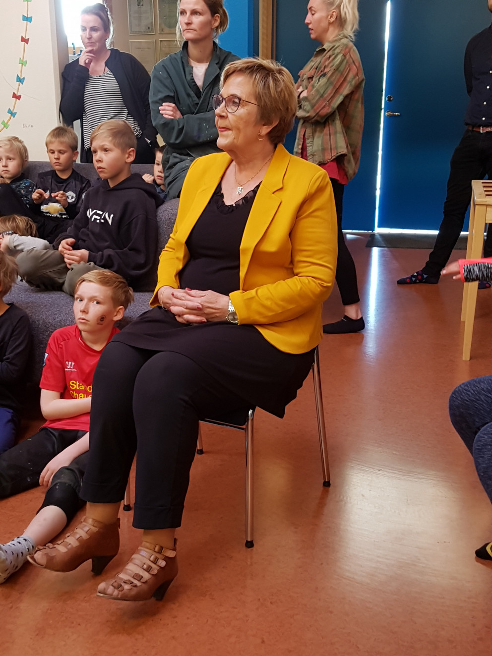 Skólaslit og Sigga Sverris kvödd