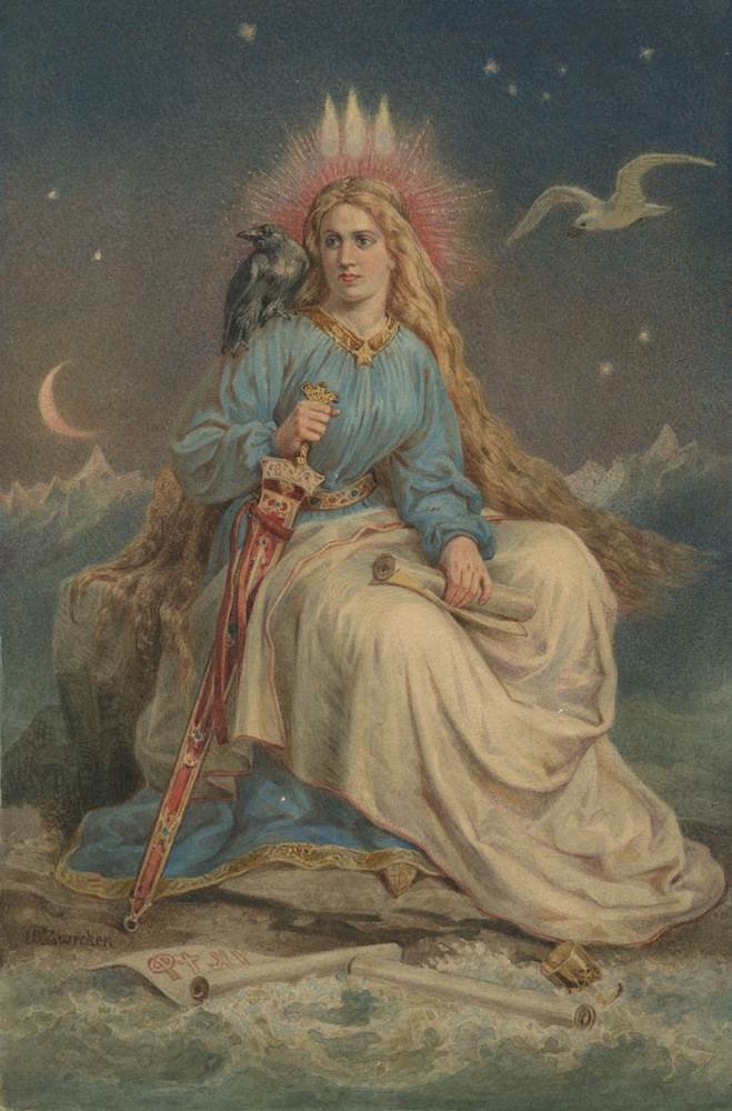 Bók til landsmanna - Fjallkonan. Þú ert móðir vor kær