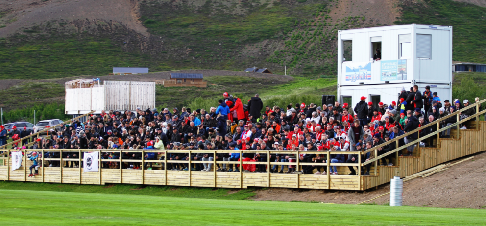 Ekki verra að hafa fulla stúku í mikilvægum leikjum, mynd frá Magna.