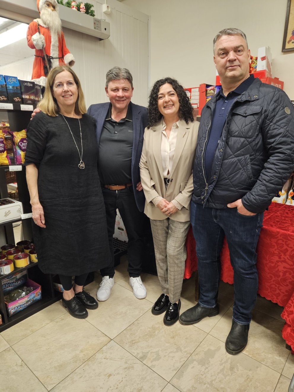 Systa, Jónsi, Erica og Hreinn Skúli