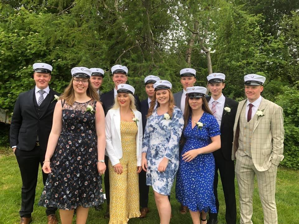 Nýstúdentar frá MA.