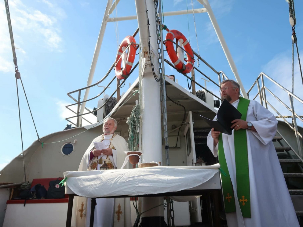 Sr. Kristján Valur Ingólfsson og sr. Bolli Pétur Bollason