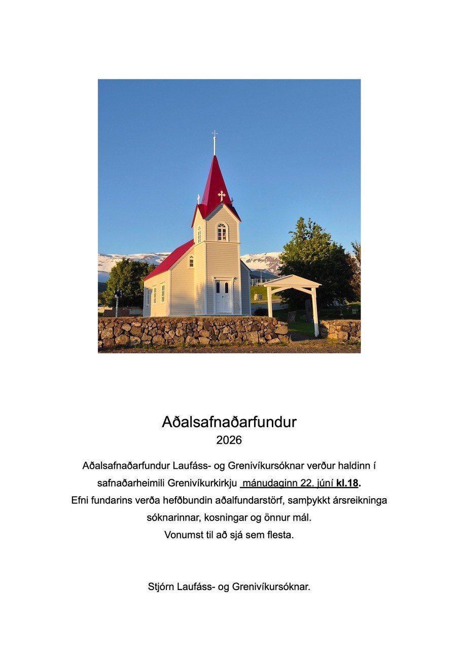 Aðalsafnaðarfundur  2026
