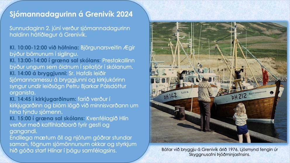 Sjómannadagurinn á Grenivík