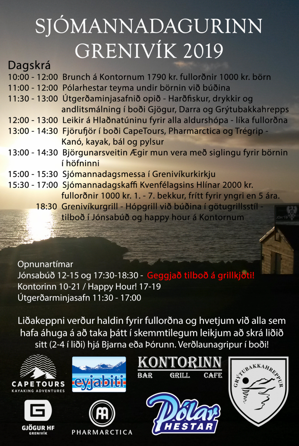 Sjómannadagurinn á Grenivík