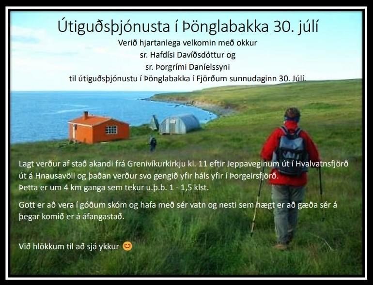 Þönglabakkamessa 30. júlí