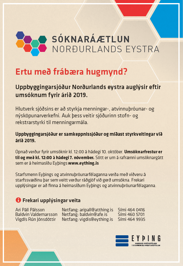 Opið fyrir umsóknir í Uppbyggingarsjóð
